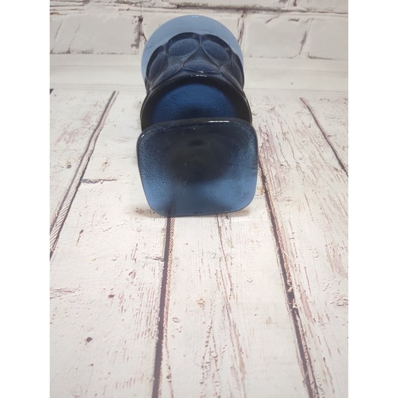 Vintage Noritake Spotlight Blue Lg Goblet Sq Base Teardrop Design Replacement - Picture 3 of 4